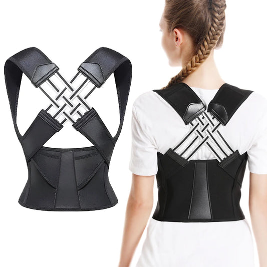 All-Day Comfort: Adjustable Back Posture Brace